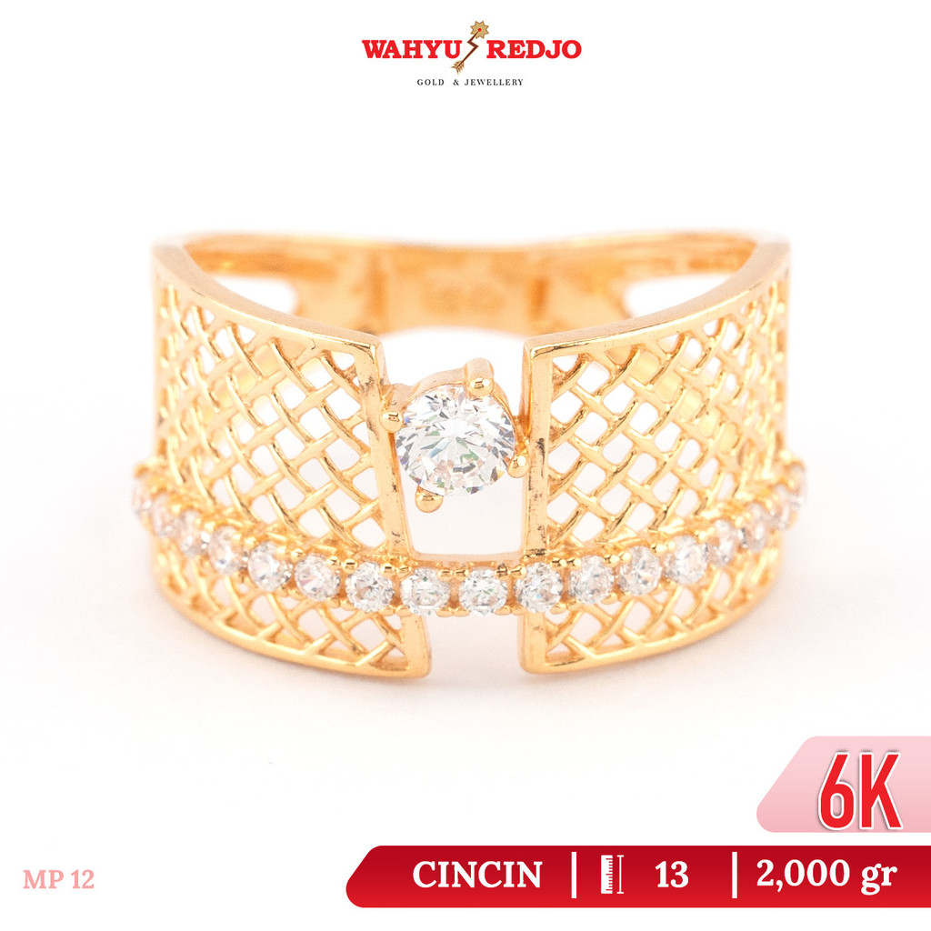 Cincin Emas Kadar 6K Wahyu Redjo CC-6K 31329621