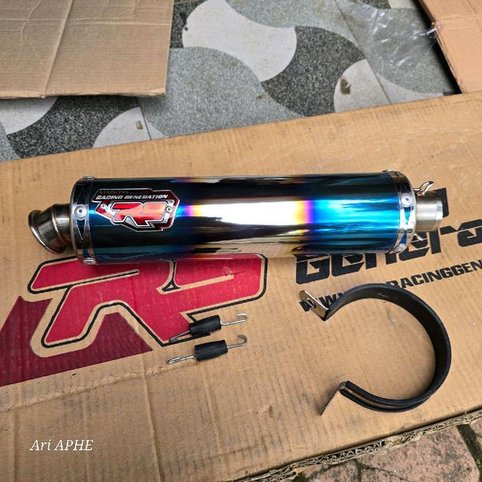 Slincer Silincer Knalpot R9 New Mugello Original Inlet 38Mm