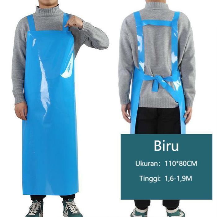 Celemek Uniseks Anti Air Dan Minyak Celemek Waterproof Celemek Panjang Anti Air Celemek TPU