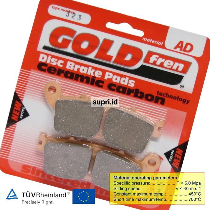 Kampas Rem Belakang Honda Vfr 1200 Vfr1200 Sbp892