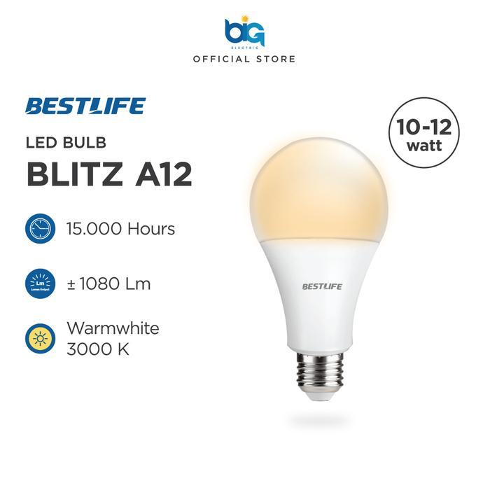 [] BESTLIFE Lampu LED Bulb 12 Watt 3000K Kuning