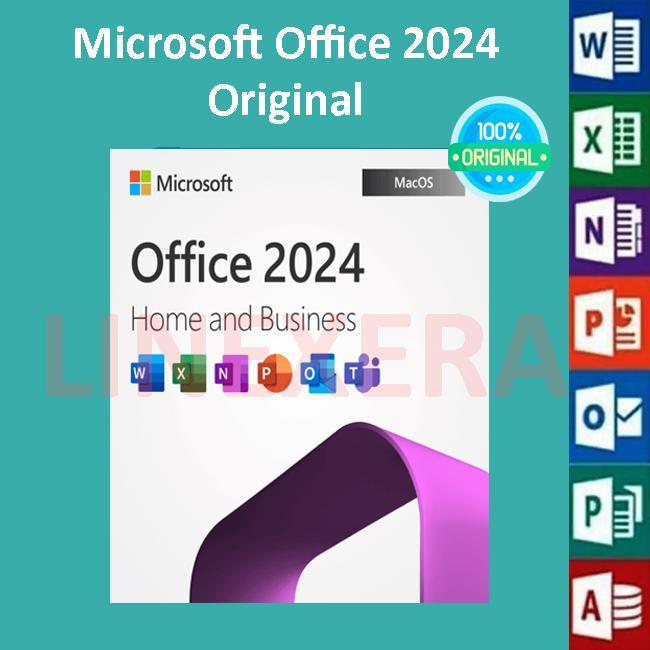 Ms Office 2024 for Mac Macbook Original Lifetime