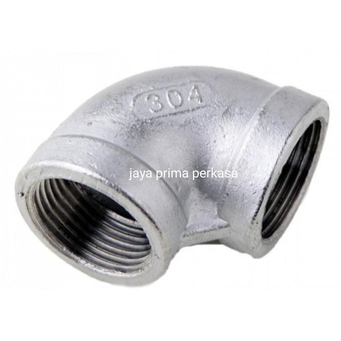 Elbow Stainless Drat 1-1/2" Inch / Knee Elbow Ss 304 Drat 1.5 Inch New