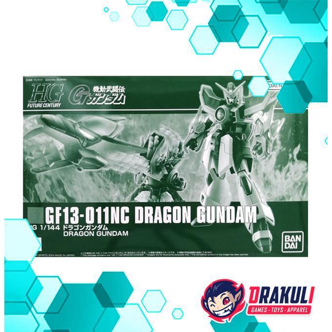 BANDAI Plamo HG / HGFC GF13-011NC Dragon Gundam