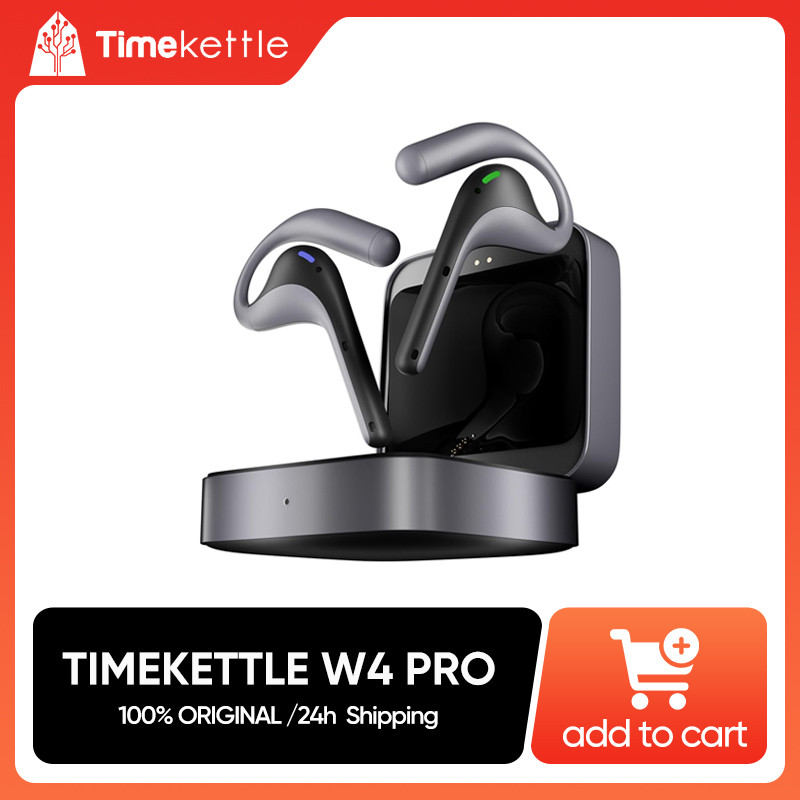 Timekettle W4 Pro AI Interpreter Earbuds(Grey),Translator Device Supporting 40 Languages,Translator