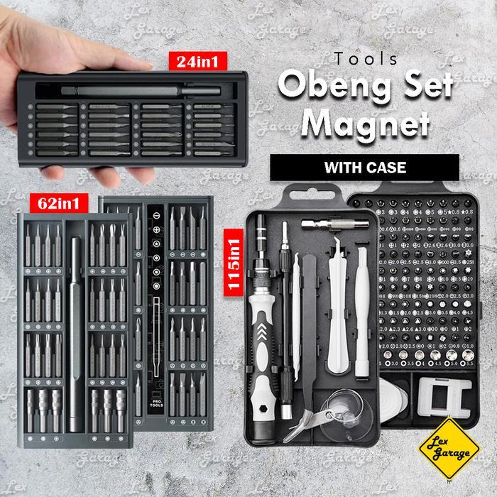 "New" Obeng Set Magnet Reparasi HP Laptop Model Mijia Wiha