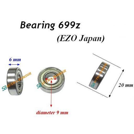 BEARING 699Z EZO JEPANG BEARING 699Z EZO JEPANG BALL BEARING 699Z JAPAN EZO BALL BEARING 699ZZ BALL