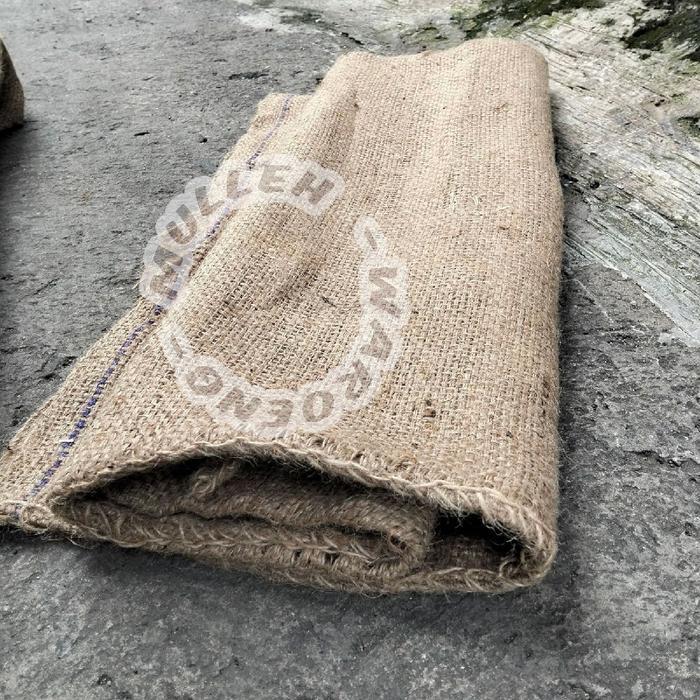 NEWW KARUNG GONI 50KG TEBAL/KARUNG BAHAN KAIN BS MURAH COKLAT KAPASITAS 50 KG