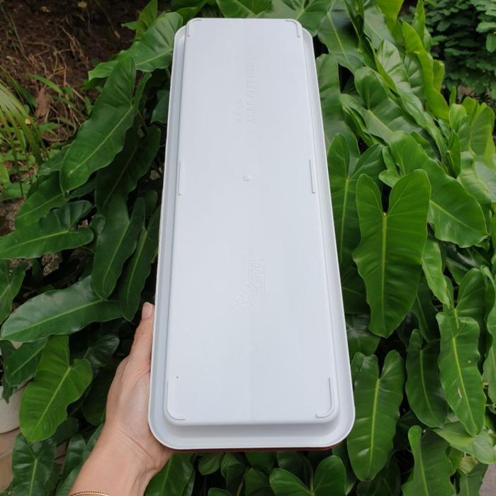 NEWW TATAKAN SEGI PANJANG ALPEN 50 Alas Pot Kotak Panjang Tatakan Pot Panjang