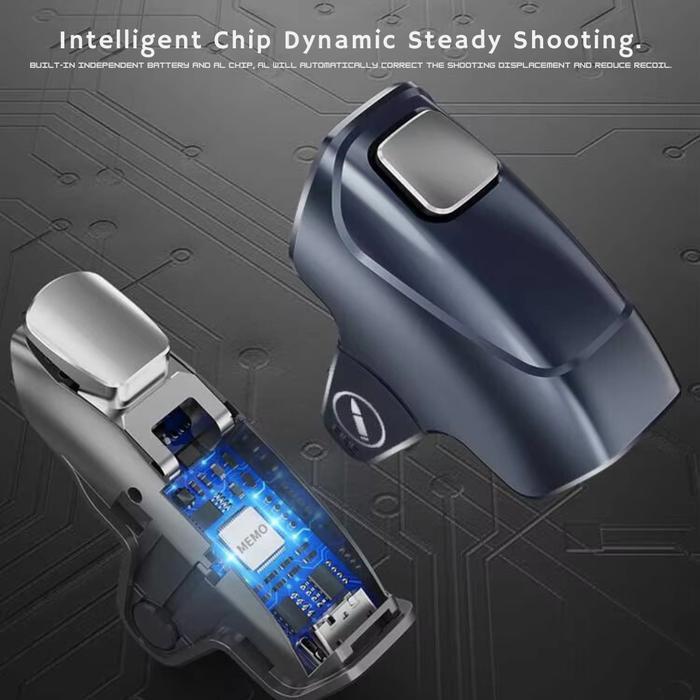 Memo Ak-02 Automatic Firing Trigger L1 R1 Tembak Otomatis 50Mah Battery Pubg Ff Codm Ak02 L1R1 Game