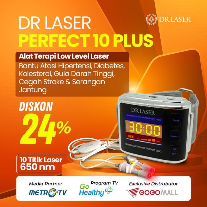 Ready Dr Laser Perfect 10 Plus Official Gogomall Alat Terapi Diabetes