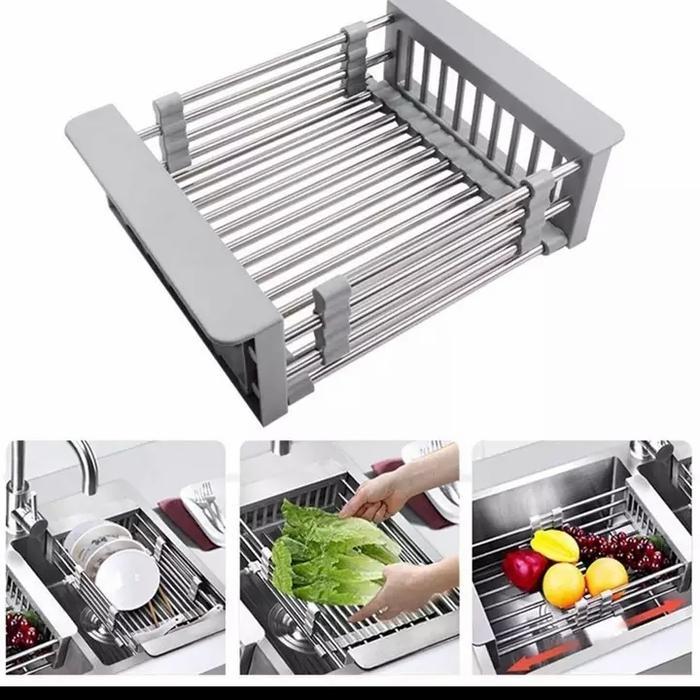 KITCHEN SINK 6045 THSINK PAKET LENGKAP STAINLESS STEEL 304
