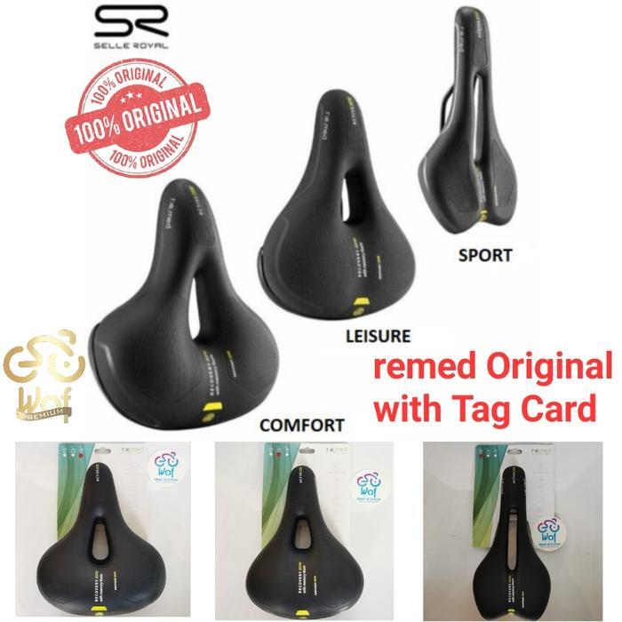 Sadel Selle Royal Remed - Jok Sepeda - Empuk dan Nyaman