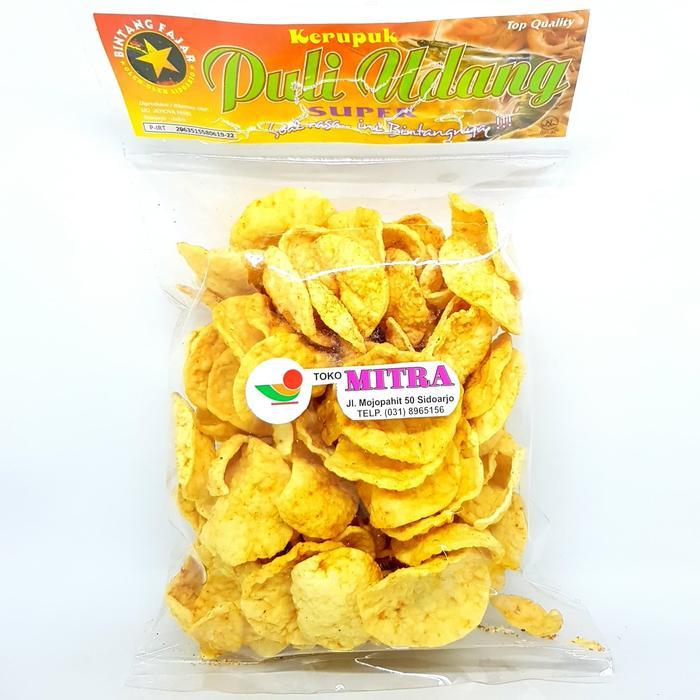 BINTANG FAJAR PULI UDANG 150gr KERUPUK GENDAR ASLI SIDOARJO
