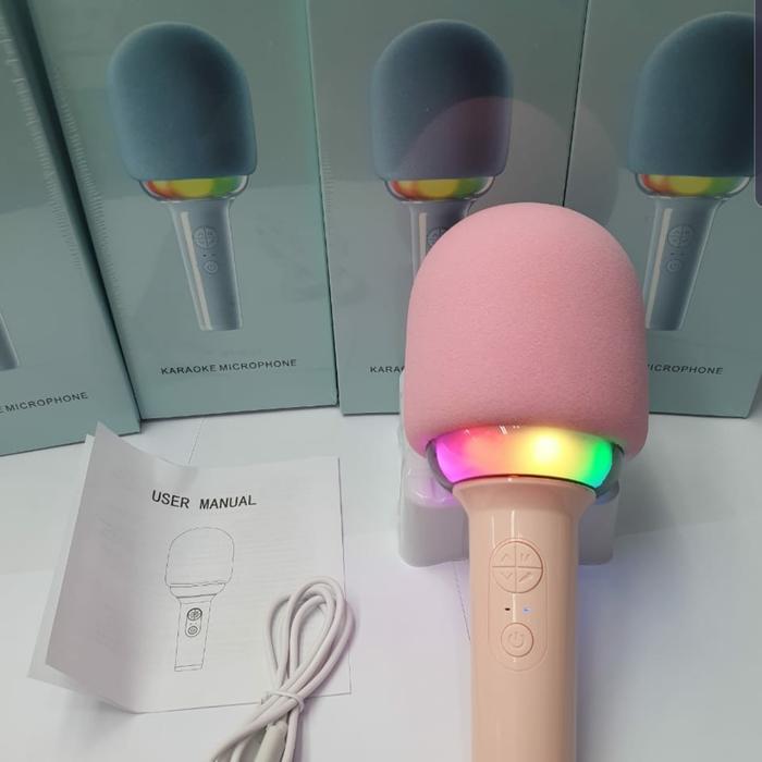 L8 Wireless Microphone Bluetooth Mikropon Karaoke Mic