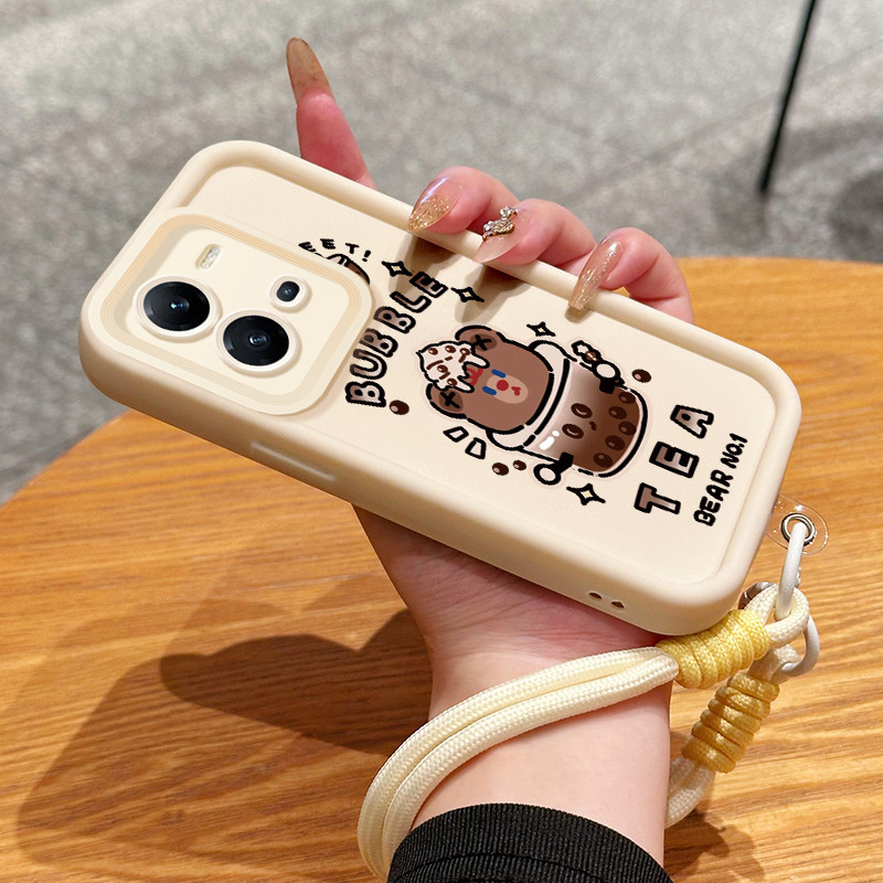 Casing Hp untuk VIVO V25 5G V25E V25 Pro 5G X80 Lite 5G Case Casing HP Softcase Ponsel Soft Shell de