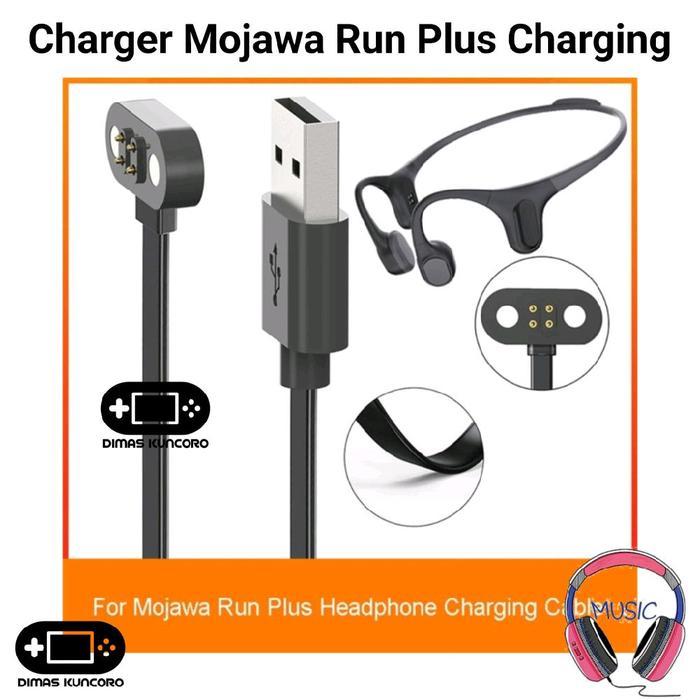 Charger Mojawa Run Plus Charging Kabel Usb Bone Conduction Sport Headphone