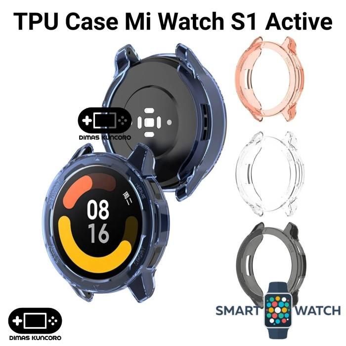 Tpu Case Mi Watch S1 Active Silicone Silicon Cover Xiaomi Watch S1 Active Color 2