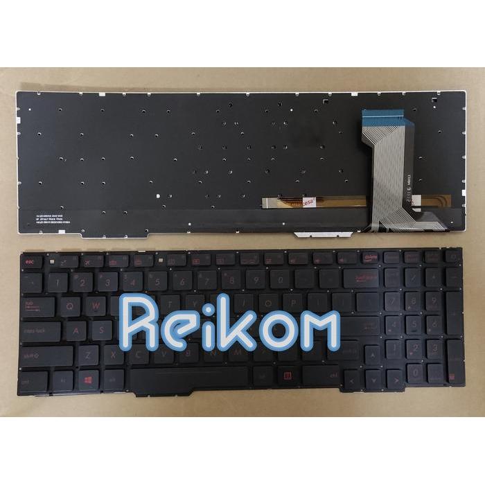 Keyboard Asus ROG FX553 FX553vd FX753v ZX553vd Gaming