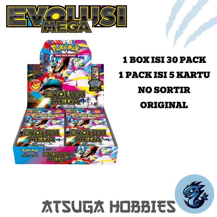 Kartu Pokemon Evolusi Mega - Evolusi Mega Original Booster Box MA1