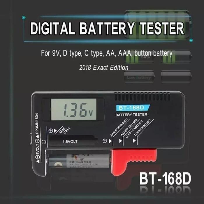alat tes baterai / alat ukur kapasitas baterai/digital battery tester