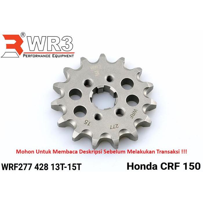 Terbaru Gear Depan WR3 WRF 1269 520 CBR 600RR CBR 1000RR 428 KLX 150 CRF 150
