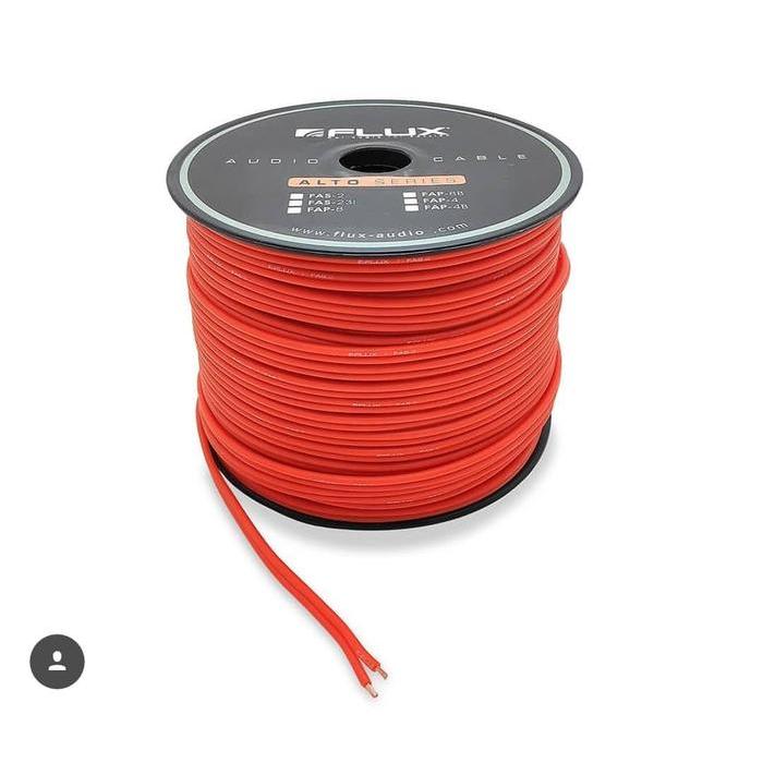 (COD) Kabel speaker flux alto fas 2 16awg midbass midrange fullrange coaxial