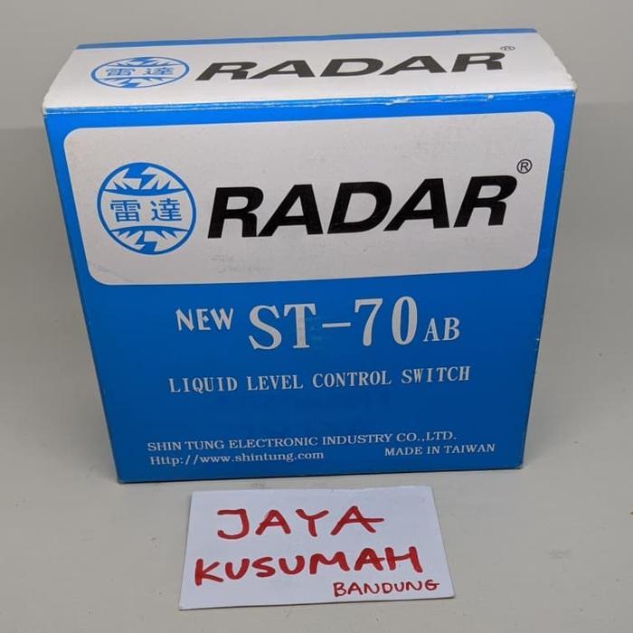 Radar ST-70 AB Pelampung Air Toren Otomatis Asli Taiwan