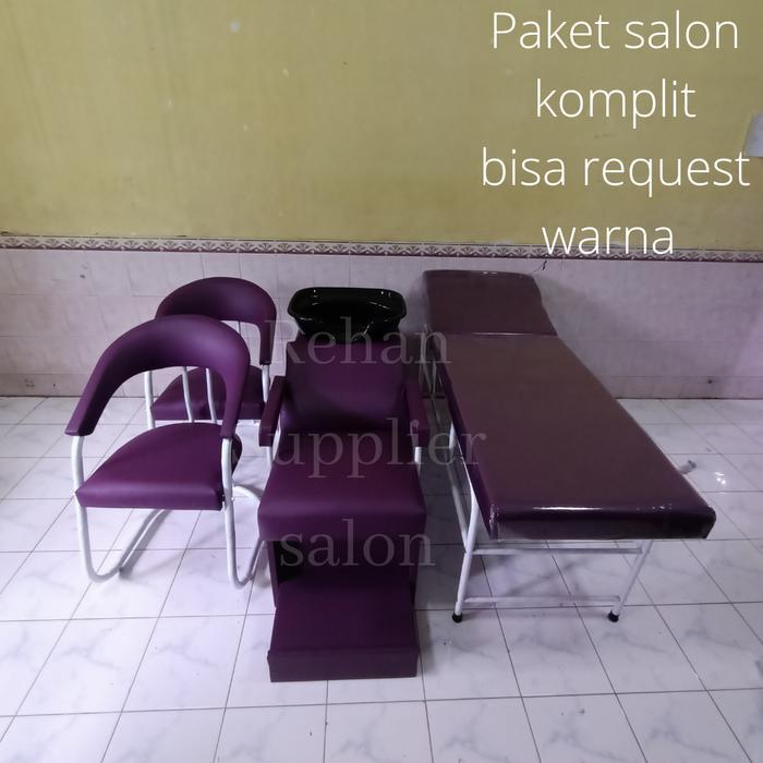 Kursi keramas/Ranjang Facial/Kursi Salon/Paket Salon Komplit
