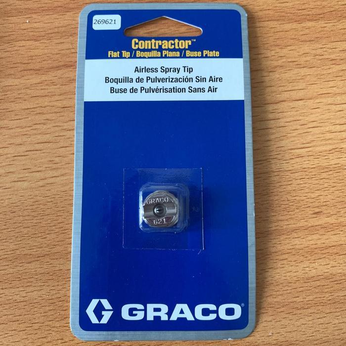 Graco contractor flat tip 621 airless spray gun