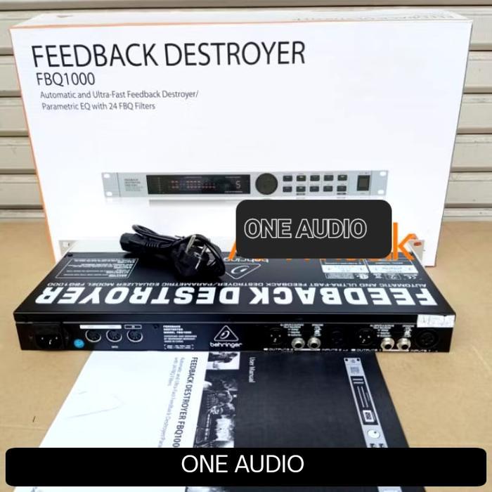Feedback Destroyer Behringer Fbq1000 Fbq 1000
