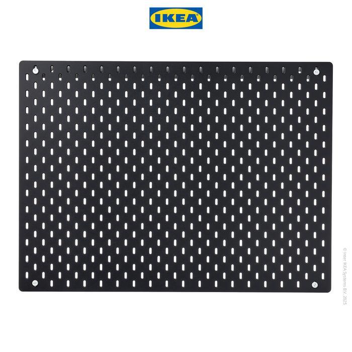 Ikea Skadis Papan Berlubang Pegboard 36X56 Cm - Hitam
