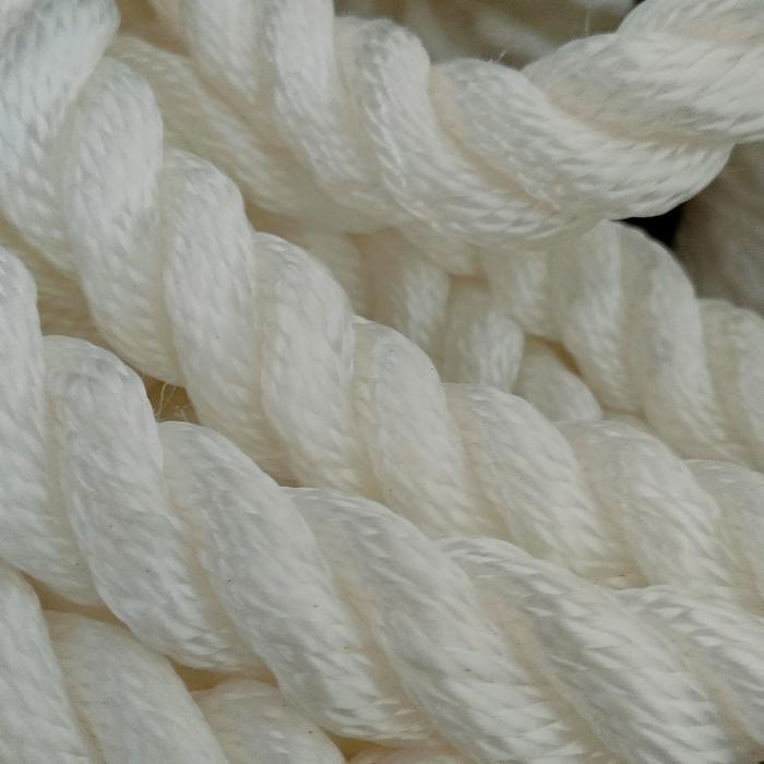 "New" Tambang nilon putih 24mm /Tali nilon 24mm eceran/meter ukuran 1inch