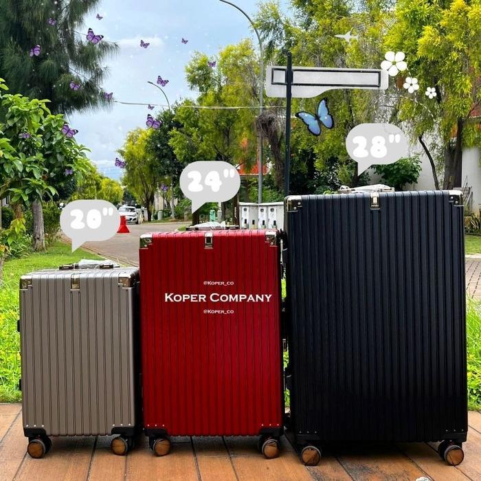 TERLARIS PARKSON Elora Koper 20 inch TSA LOCK Kabin Bagasi / Koper 24 inch 28 inch Jumbo / Koper