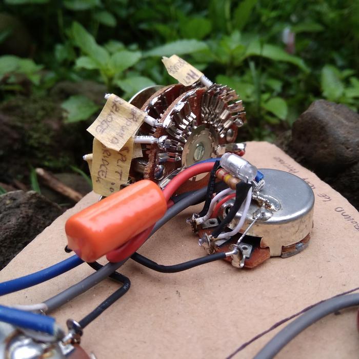 Prewiring Gitar 2 Humbucker HH 5 Way Wiring Harness - IM