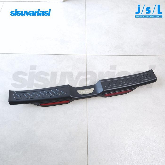 Sillplate Belakang Honda Brio Rs Satya 2023 2024 2025 Sill Plate Aksesoris Pintu Bagasi Jsl