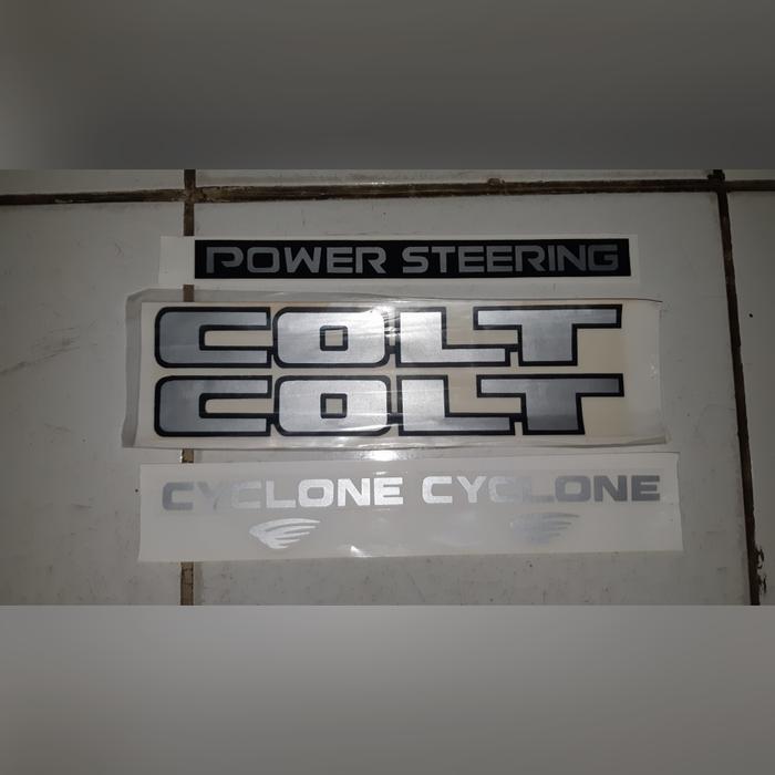 Ready Stiker Kabin L300 Mitsubishi SET