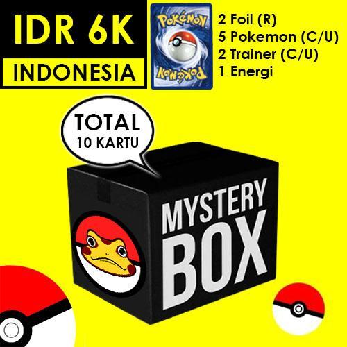 Mystery Box Kartu Pokemon Indonesia - Random Card TCG Murah ECO Pack