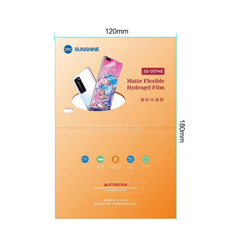 Sunshine Ss-057H Ss-057Hb Ss-057He Hydrogel Film,Ss-890C Film Cutting Machine, Mobile Phone Screen
