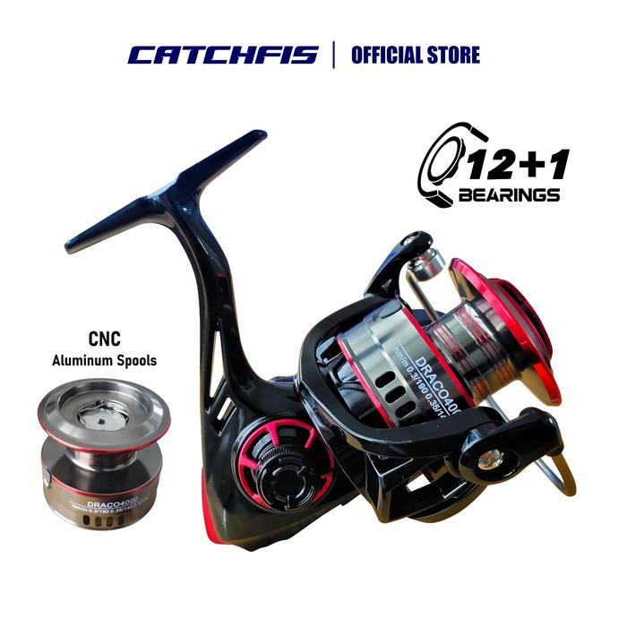 Daiwa - Catchfis - Reel Pancing Draco Rell Rill Pancing Katrol Kerekan Pancing Fishing Reel Spool