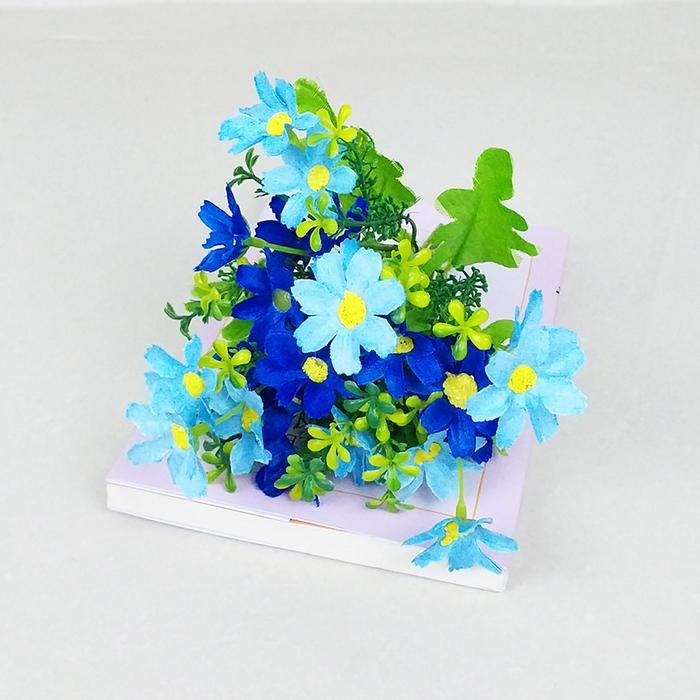 "New" Pot Bunga Krisan Tanaman Hias Plastik Bunga Hias Dekorasi Meja Tamu Pot Bunga Hiasan Dekorasi