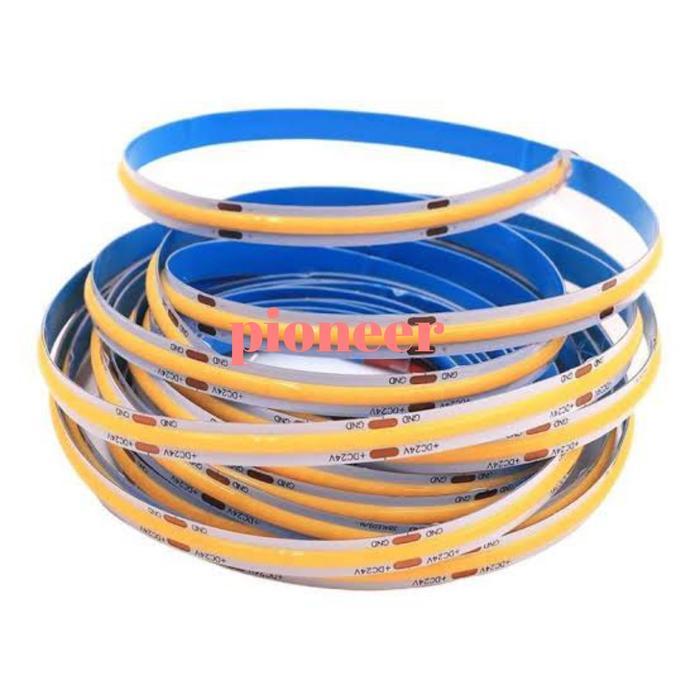 LAMPU LED STRIP COB DC 12V 5METER 5M. STRIP LIGHT COB DC 12V 5METER