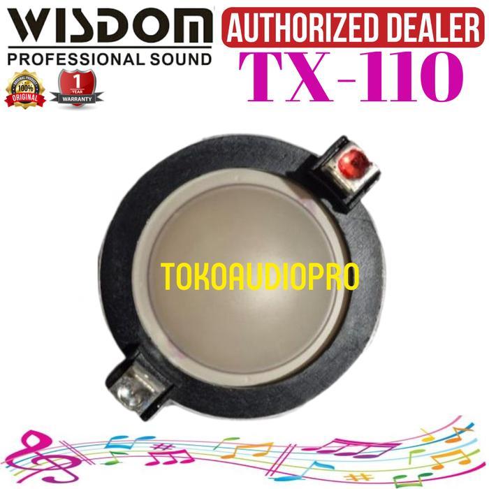 Spull Tx110 Original Wisdom Tx-110 Spool Tweter Wisdom Tx110 Original Co