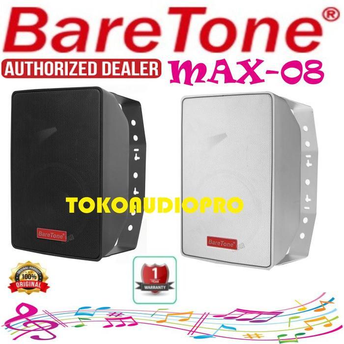 Baretone Pasif Max08Bw 8-Inch Baretone Max-08 Speaker Pasif Co