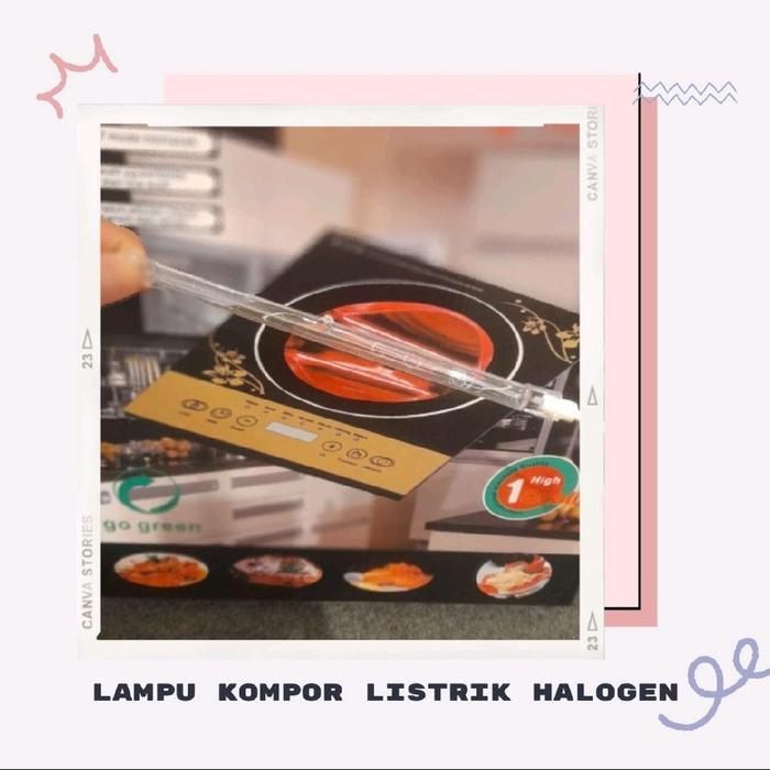 Lampu Kompor Listrik Halogen-2Pcs 200 Watt Co