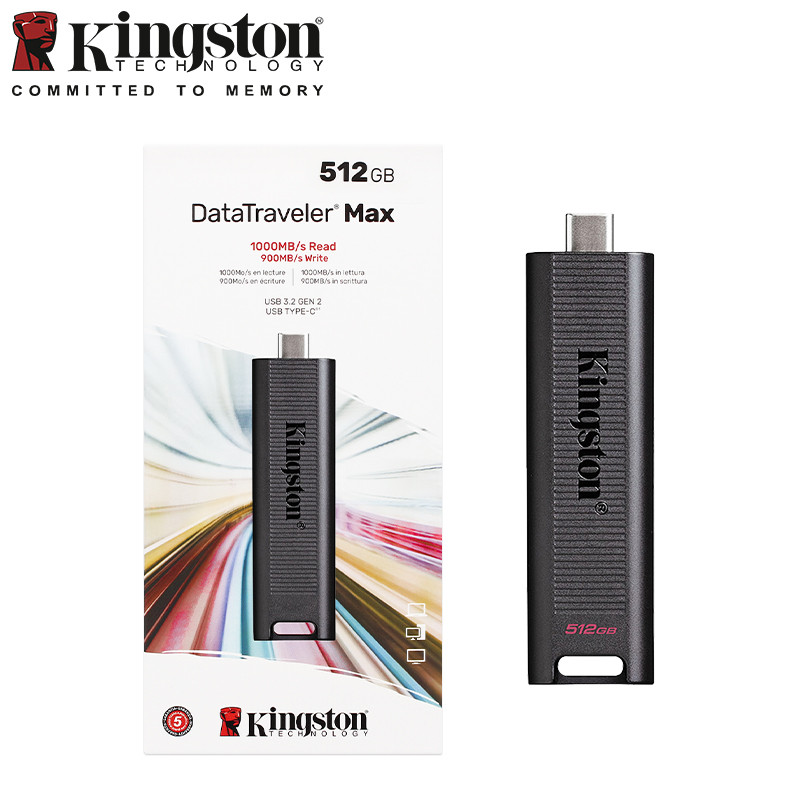Kingston Type-C USB Flash Drive for iPhone 15 pro 256GB 512GB 1TB USB 3.2 Pen Drive High Speed USB