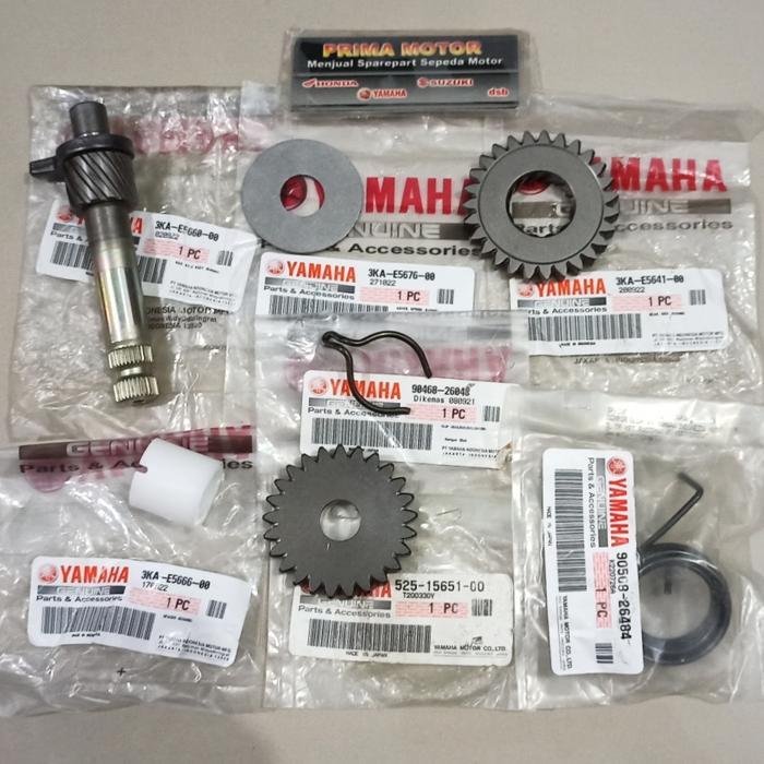 Gear Gigi Slahan Engkol Rx King Set Ori Yamaha