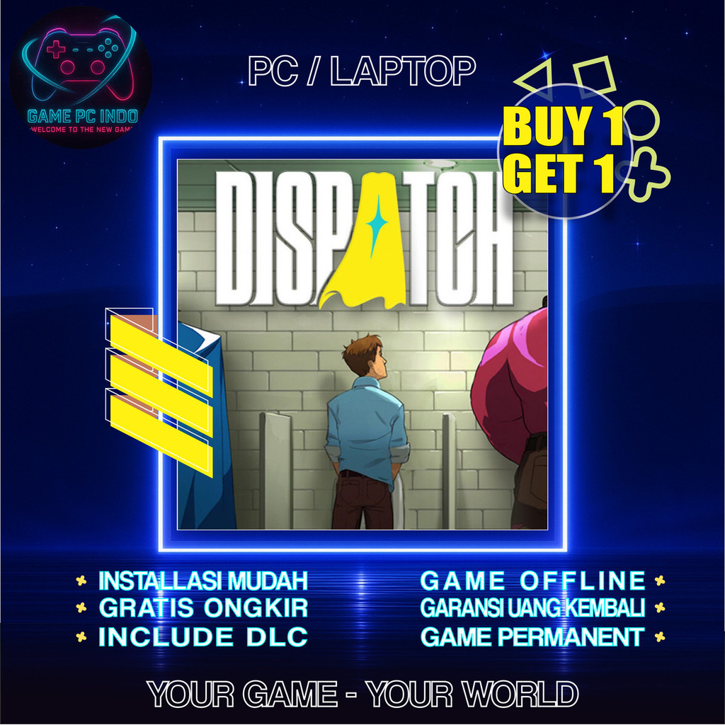 Dispatch Game PC Laptop / Game Dispatch Komputer