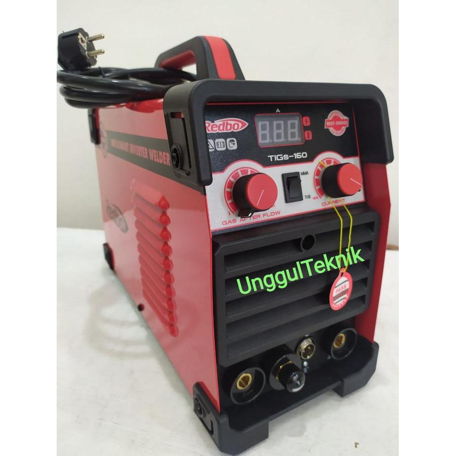 Mesin Las Argon 160A Redbo Tig 160 S TIG 160 Trafo Inverter 160 A