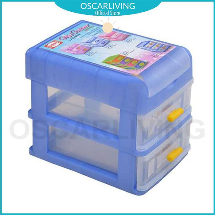 Shinpo SIP 366 C3 Serbaguna Plastik Laci Mini [2 Susun]